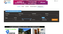 Desktop Screenshot of immo-connect.com